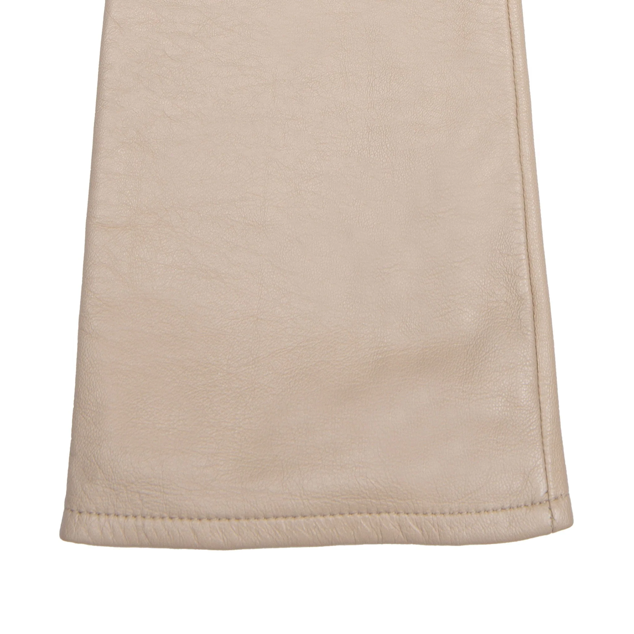 Women's Single-Point Long Above-Elbow Lined Leather Gloves - Image 56
